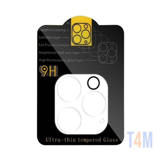 Protetor de Lente de Câmera de Vidro Temperado Para IPhone 14 Pro/14 Pro Max Transparente